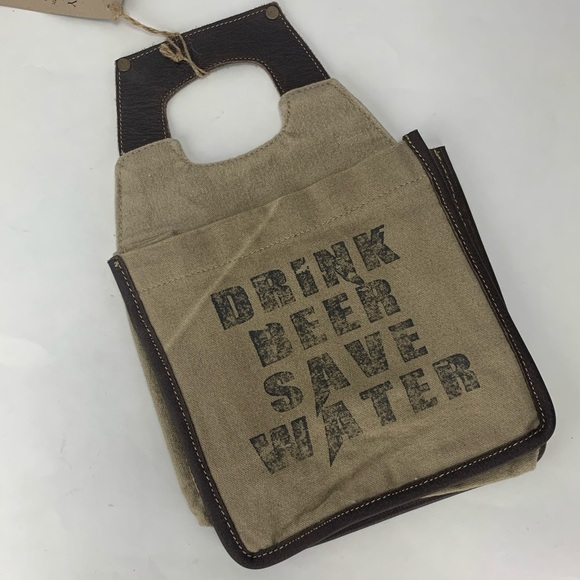 Beer Caddy Made From Repurposed Tent Canvas - Picture 7 of 7